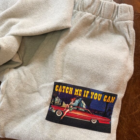 Boys Lie Catch Me If You Can Sweat Set sz Small - Picture 6 of 8